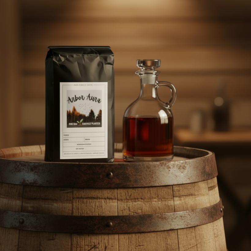 Arbor Aura - Whiskey Barrel Aged Coffee