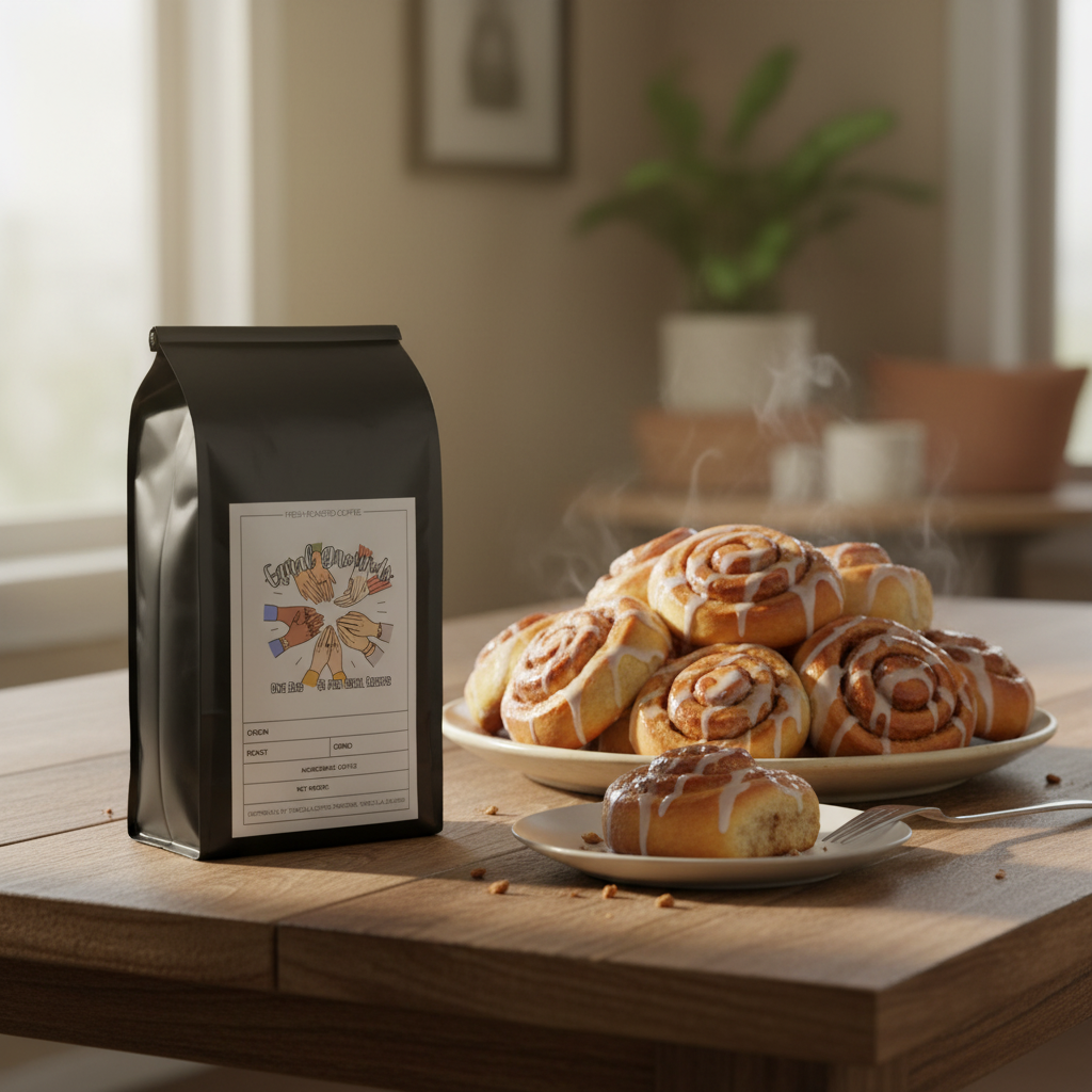 Equal Grounds - Cinnabun Coffee